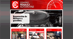 Desktop Screenshot of centrorenault.net