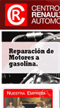 Mobile Screenshot of centrorenault.net